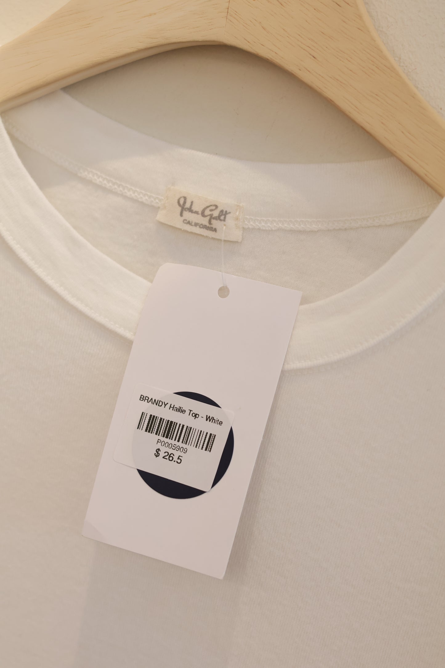 BRANDY Hailie Top - White