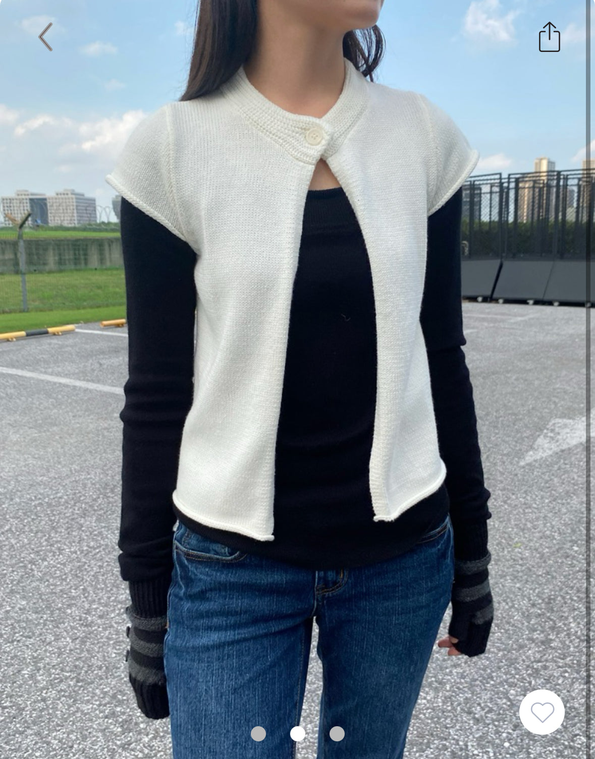 BRANDY Blair Top  -WHITE