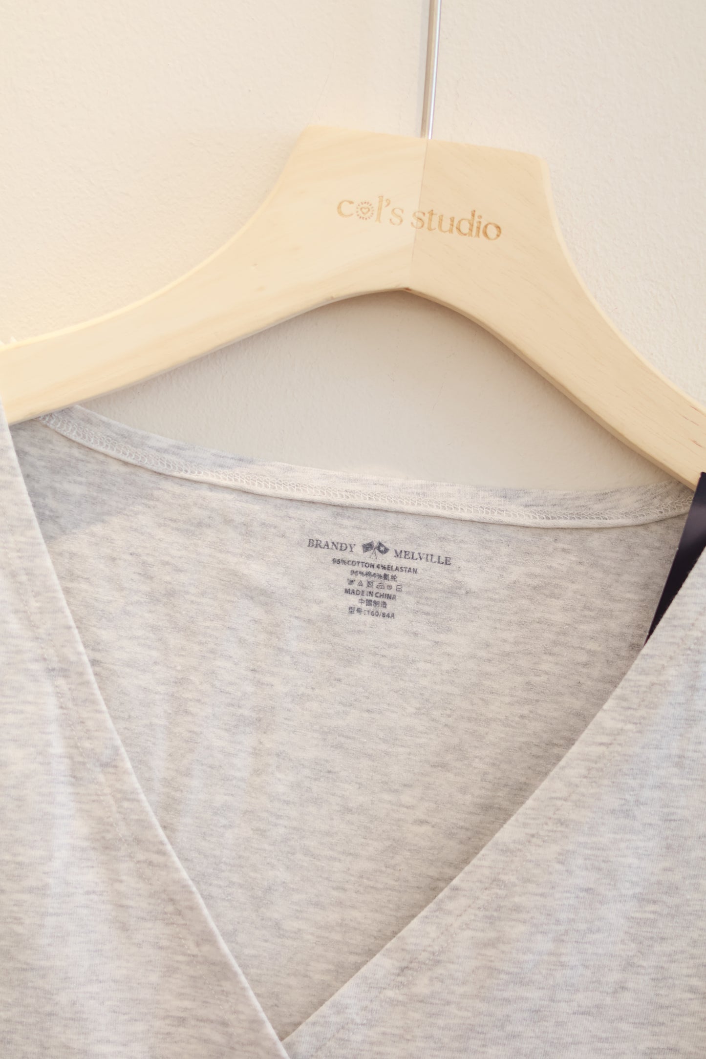 BRANDY Amara TOP - Ice Gray