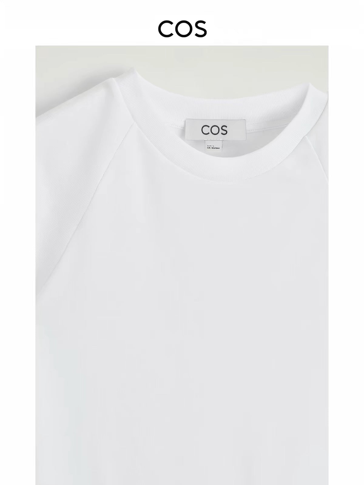 COS Fitted Cotton T-Shirt
