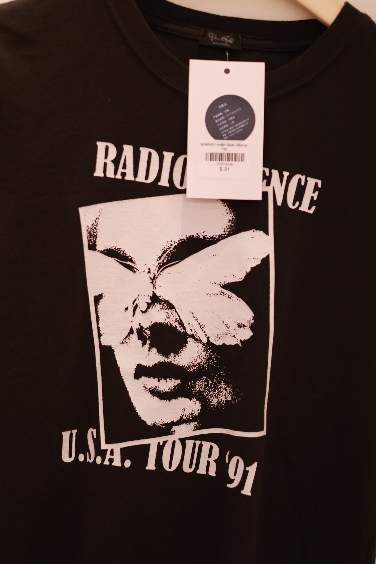 BRANDY Hailie Radio Silence Top - Black