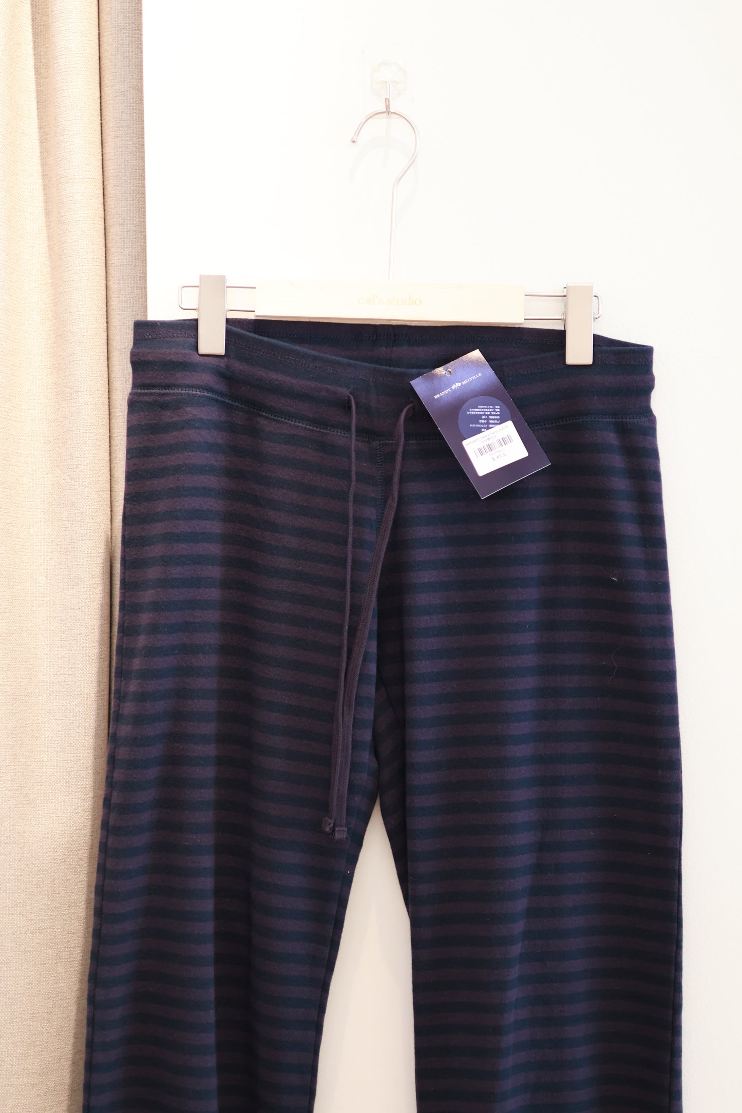BRANDY Hilary Pants  -NAVY STRIPES