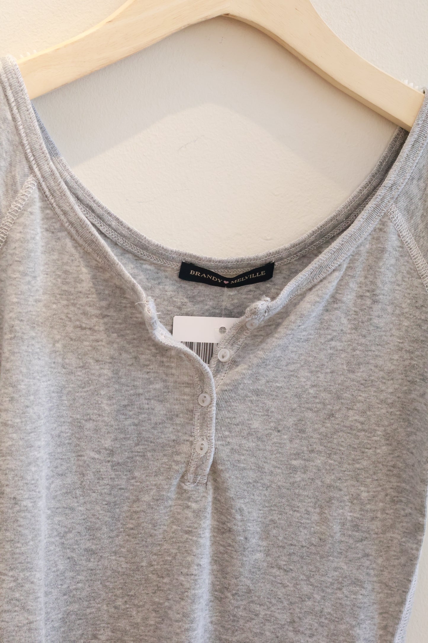 BRANDY Ginny Top  -GRAY