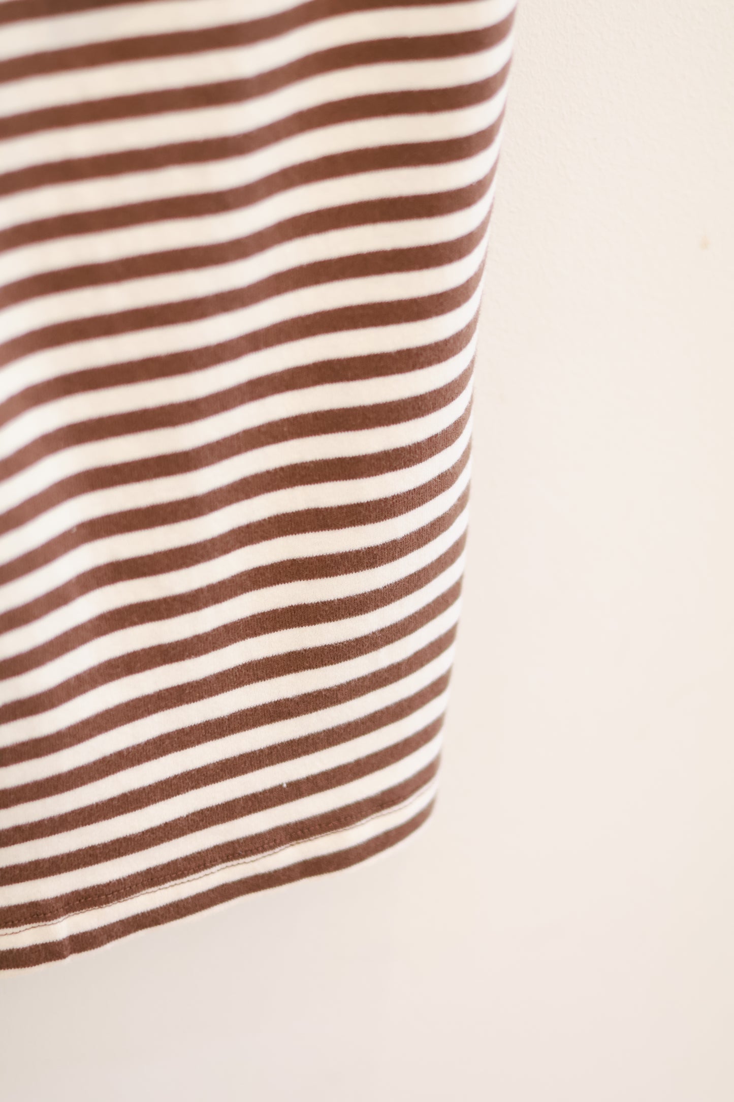 BRANDY Skylar Striped Tank - Brown
