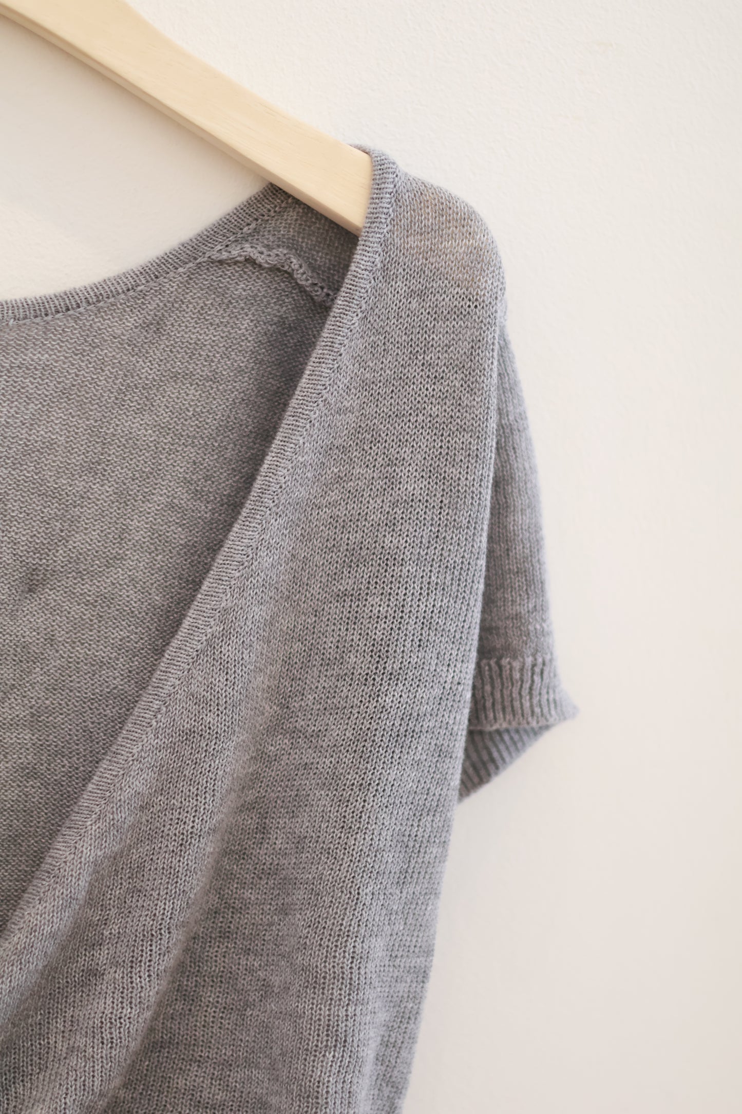 BRANDY Greta Top  -GRAY