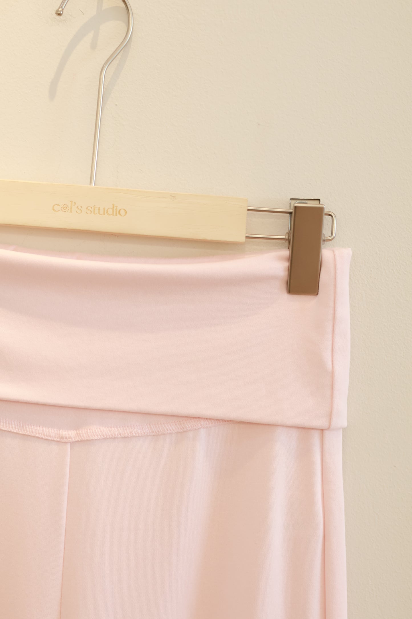 AUD Pink Micro Flare Pants