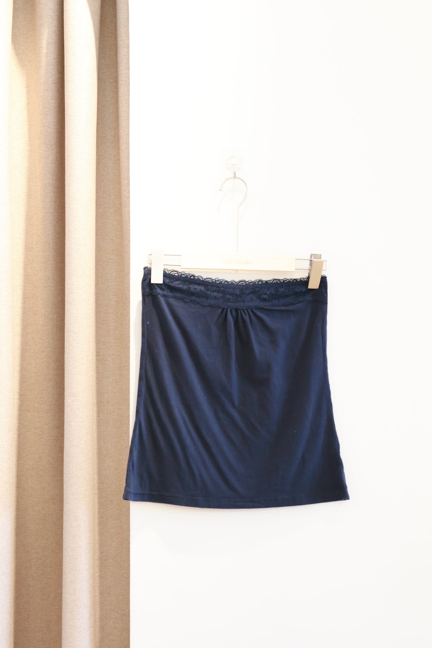 BRANDY Lucky Tube Top  -NAVY