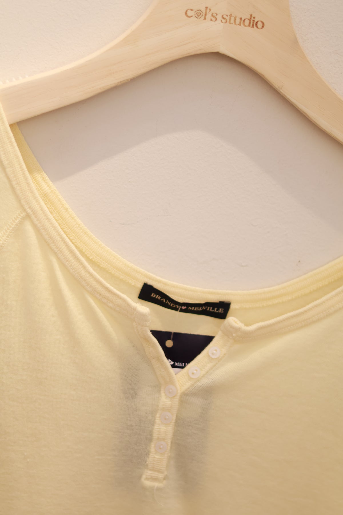 BRANDY Ginny Top- YELLOW