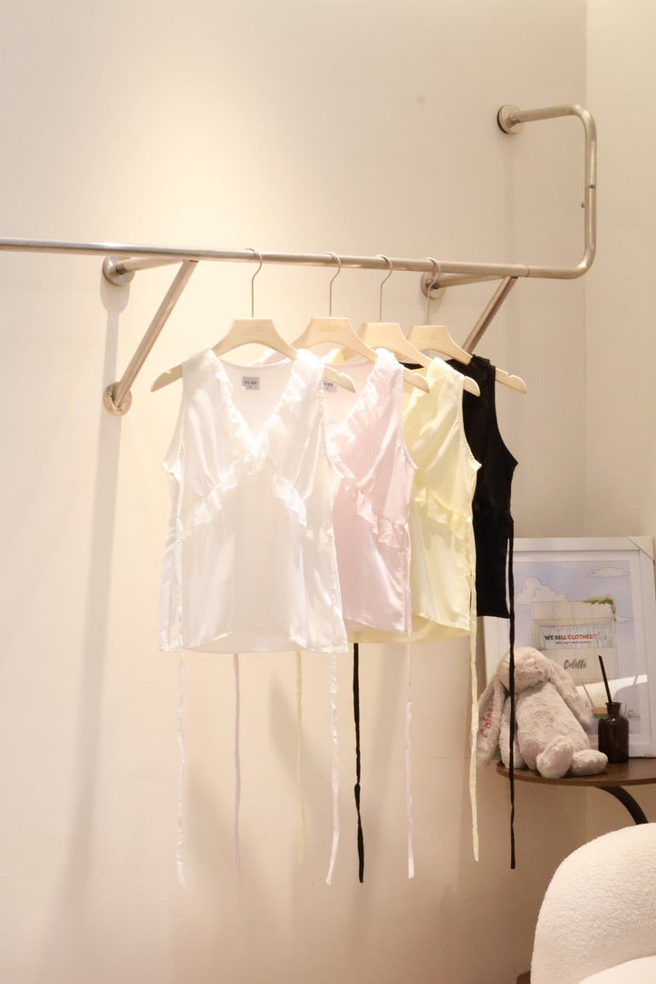 NUDETHELABEL PETAL TOP