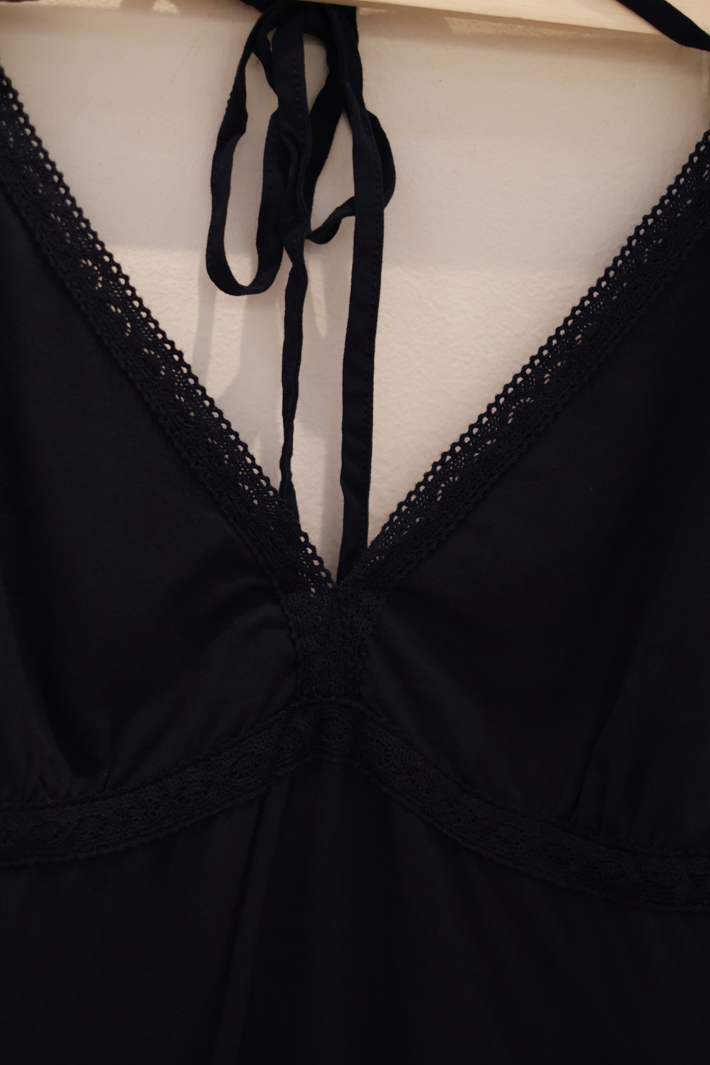 BRANDY Edith Halter Tank - Navy