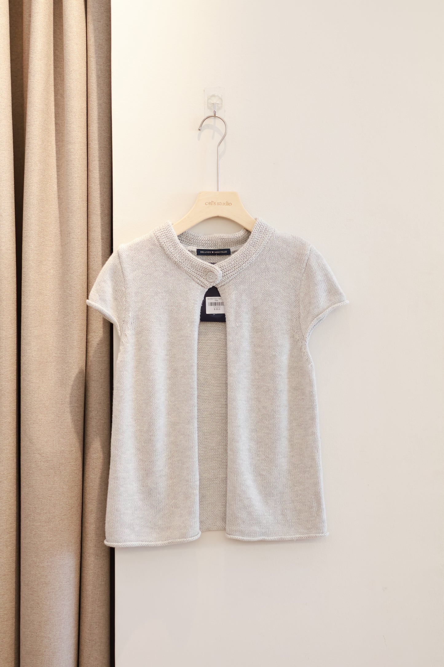 BRANDY Blair Top  -LIGHT GRAY