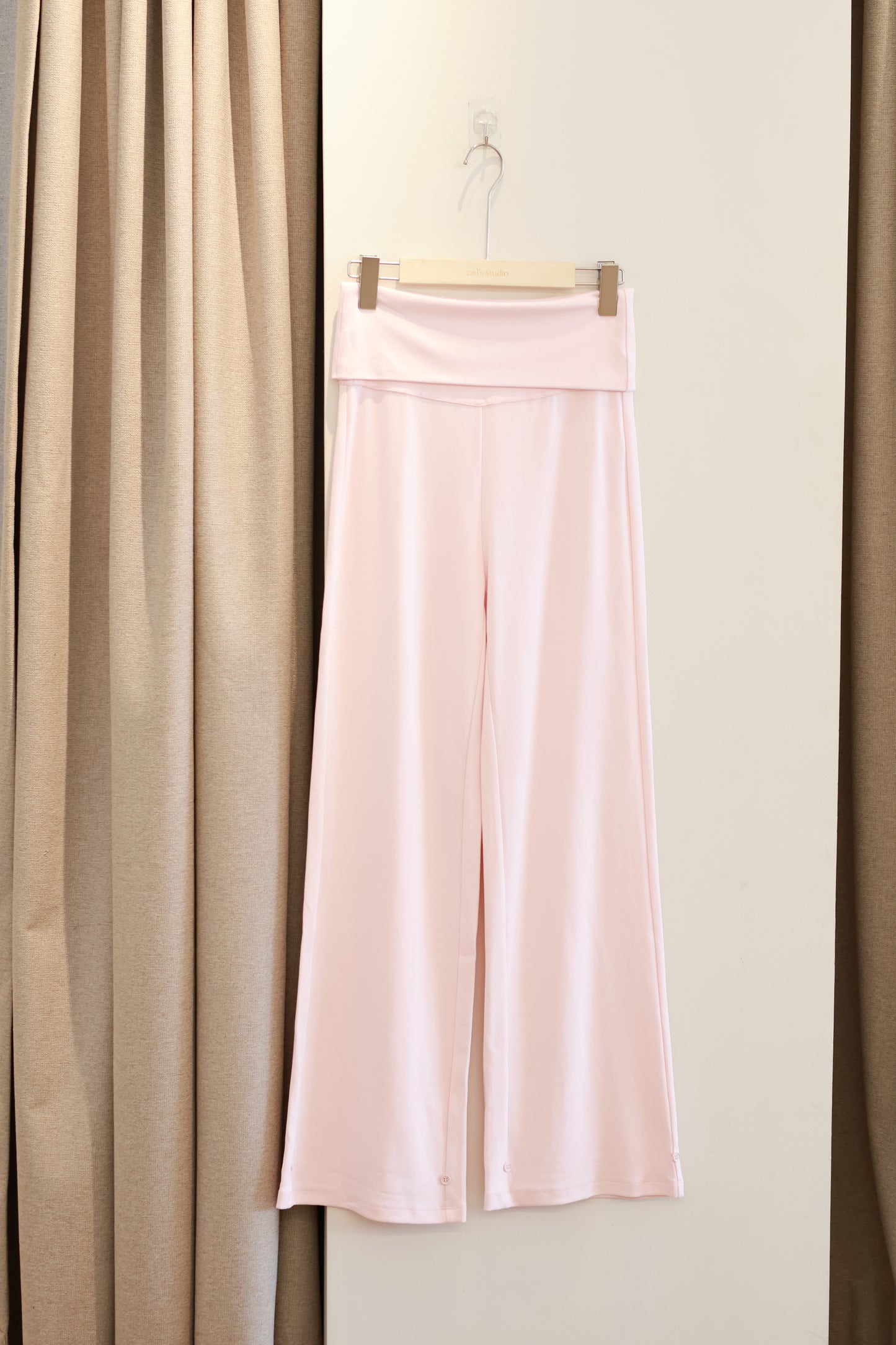 AUD Pink Micro Flare Pants