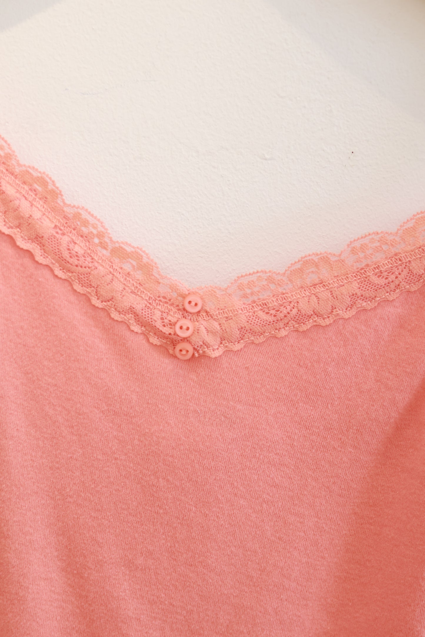 BRANDY Arden Lace Tank  -ORANGE