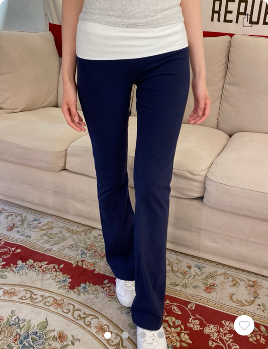 BRANDY PRISCILLA PANTS  -NAVY