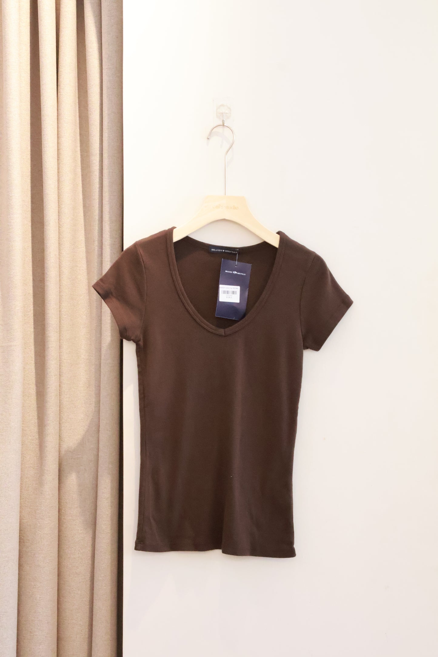 BRANDY Safiya Top- BROWN