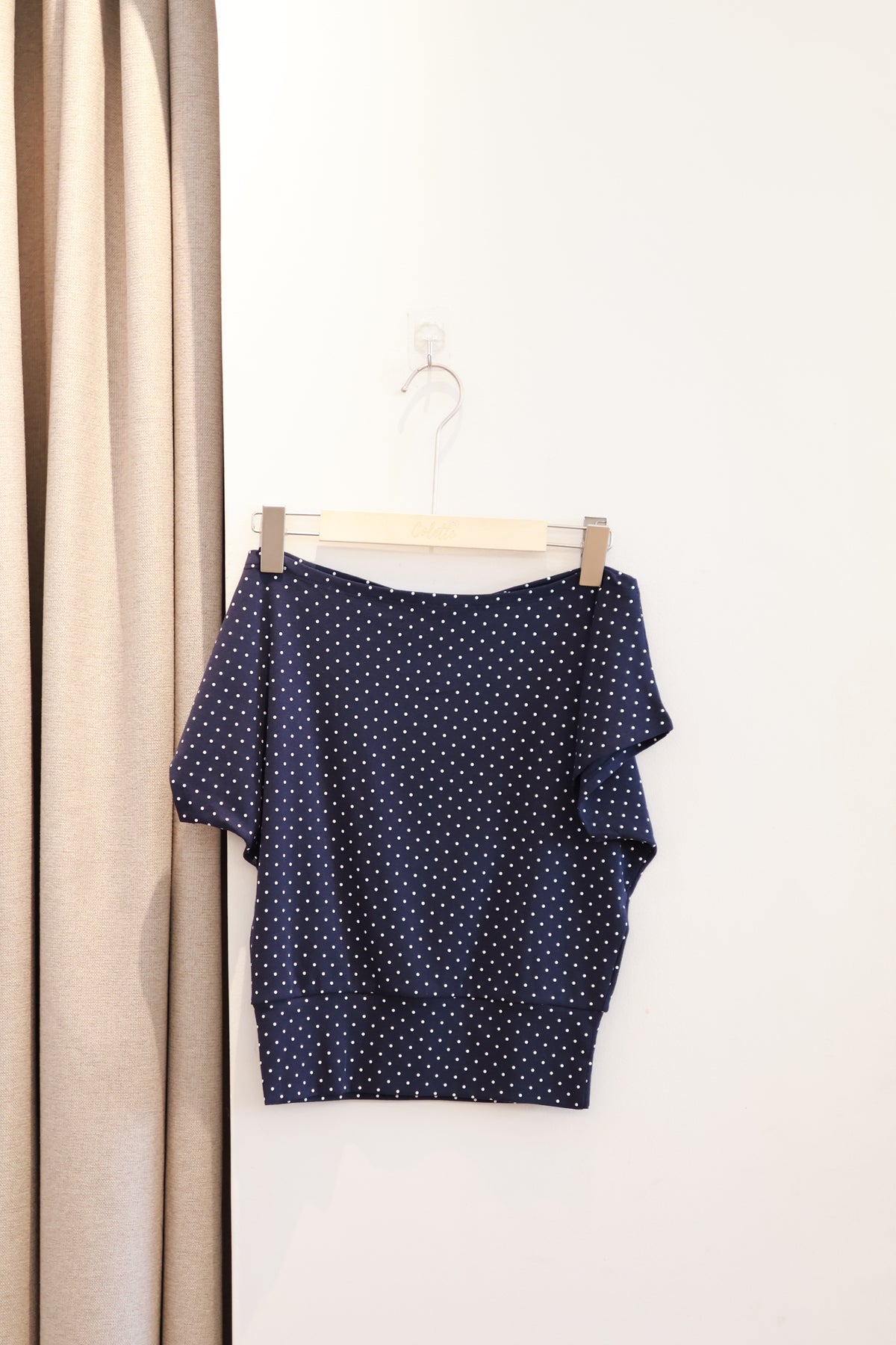 SUBDUED Polka Dot Tee - Blue/White Dot
