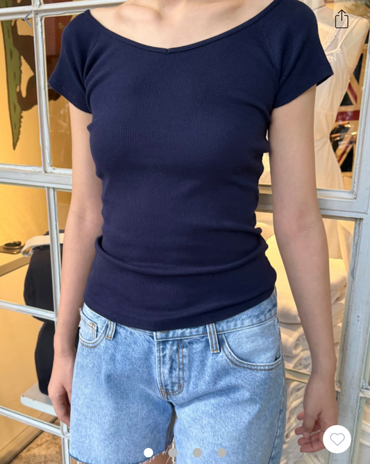 brandy Ada Top- navy