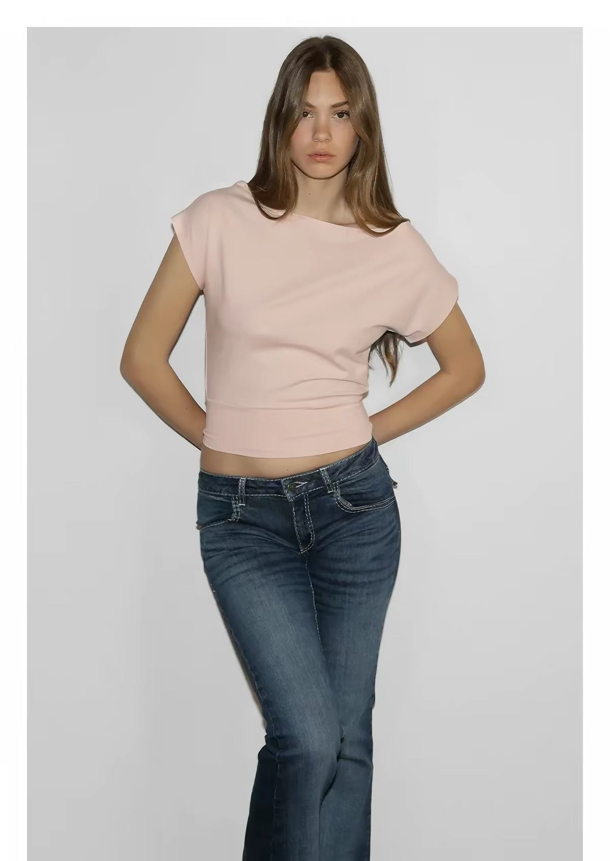 SUBDUED Short Sleeve Tee - Pink