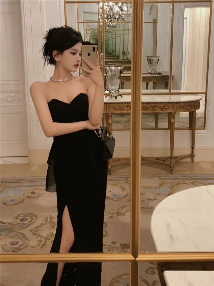 TUBE BLACK DRESS