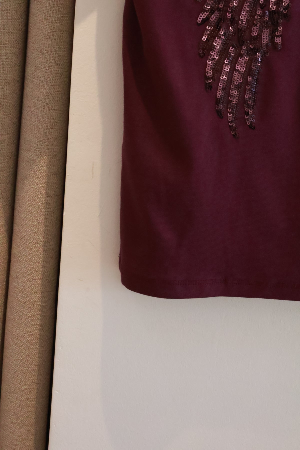 SUBDUED Plum Purple WINGS Tee