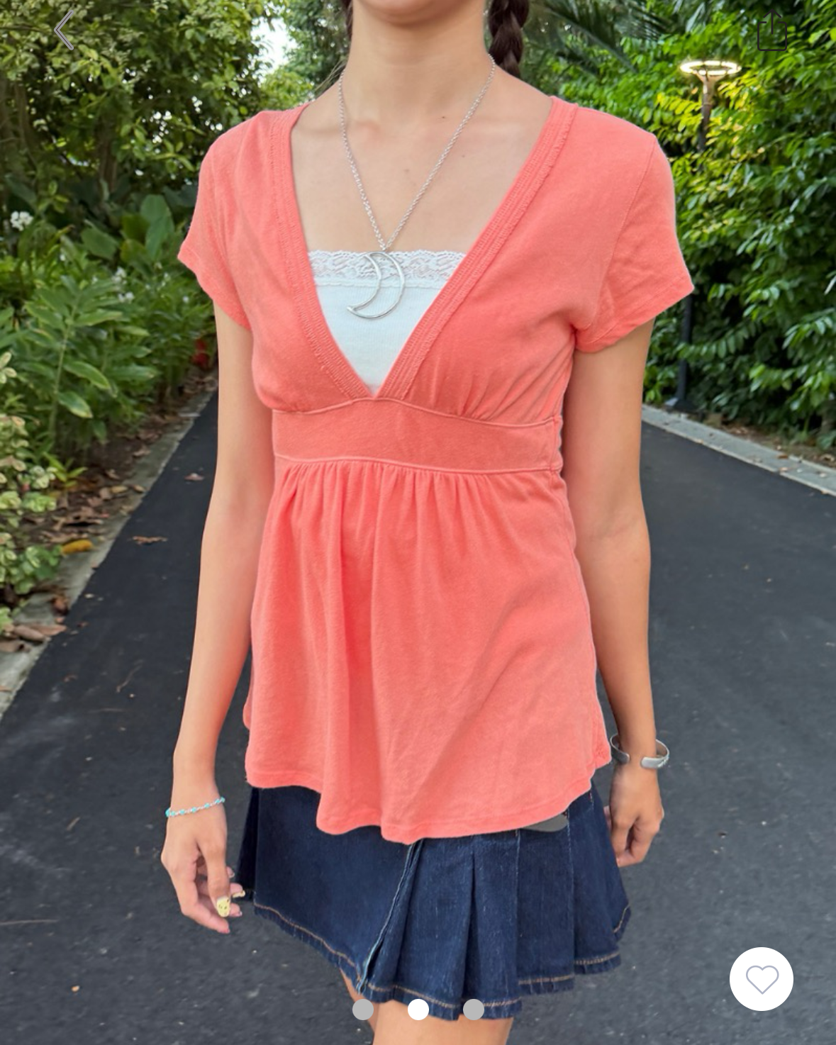 brandy Naia Top- orange
