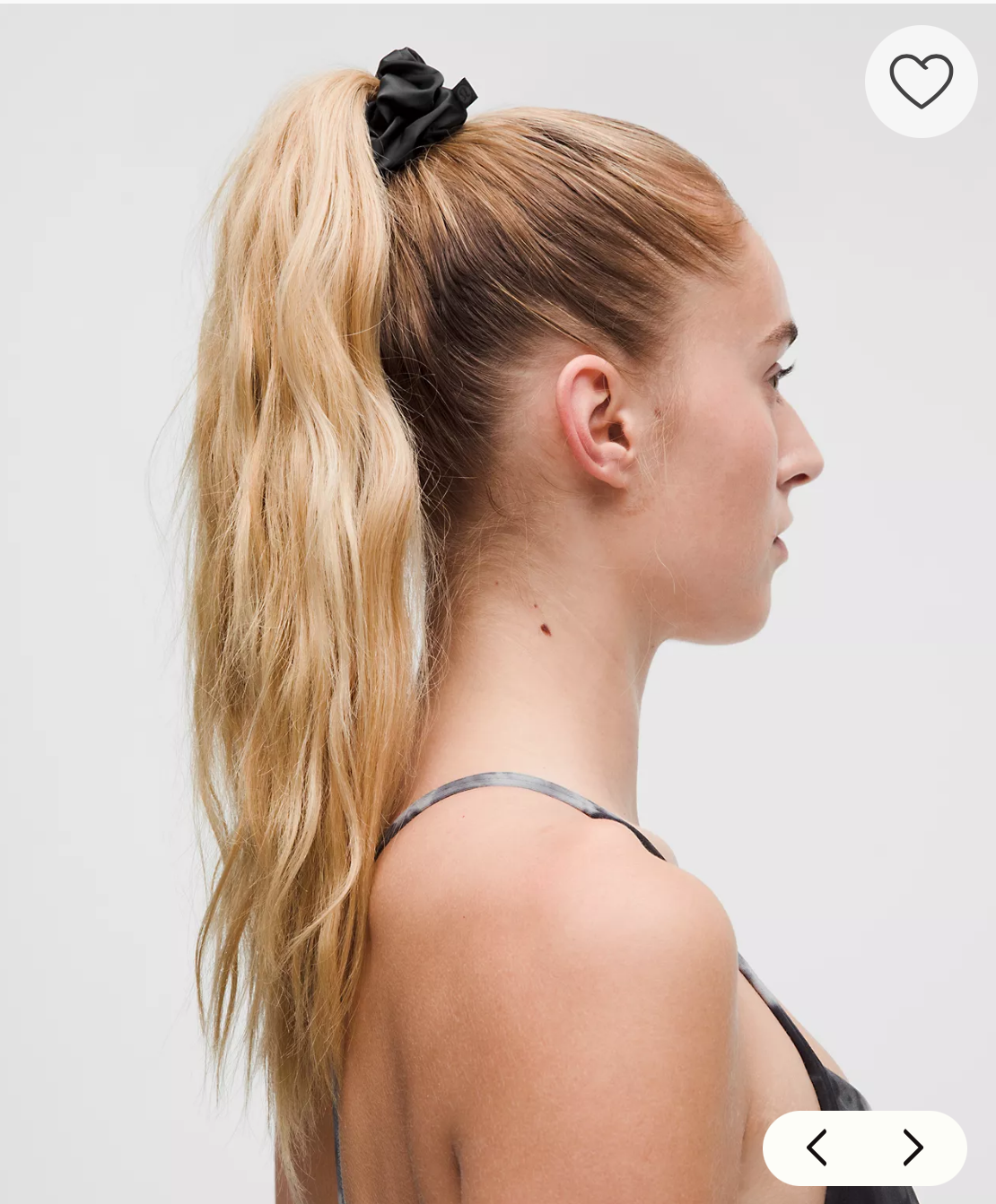 LULULEMON Uplifting Scrunchies 3-Pack Black