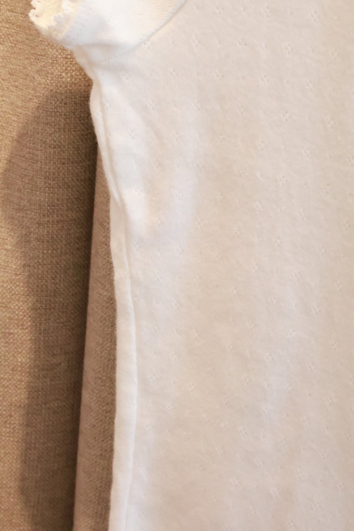 BRANDY Noa Eyelet Top- WHITE