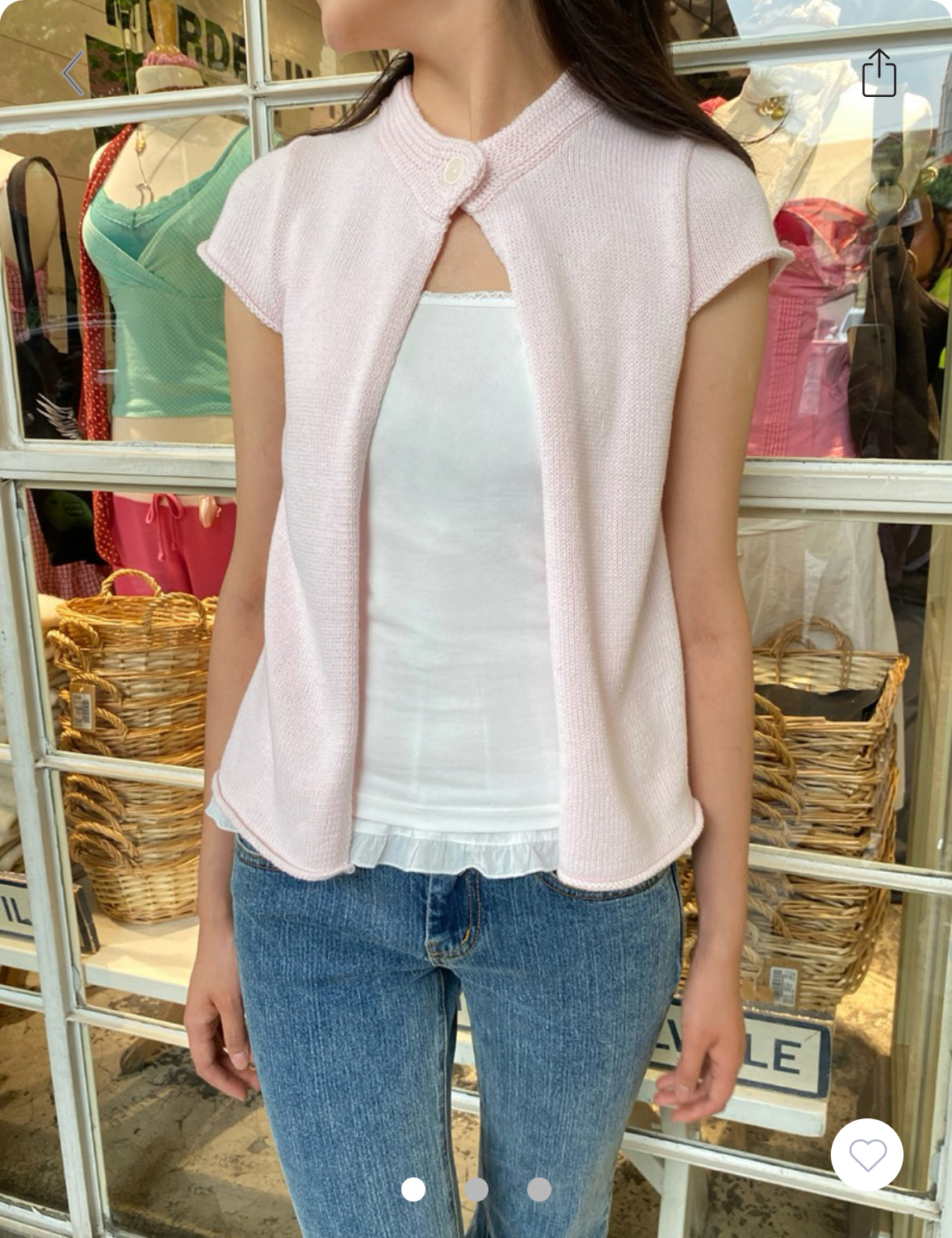 BRANDY Blair Top  -PINK