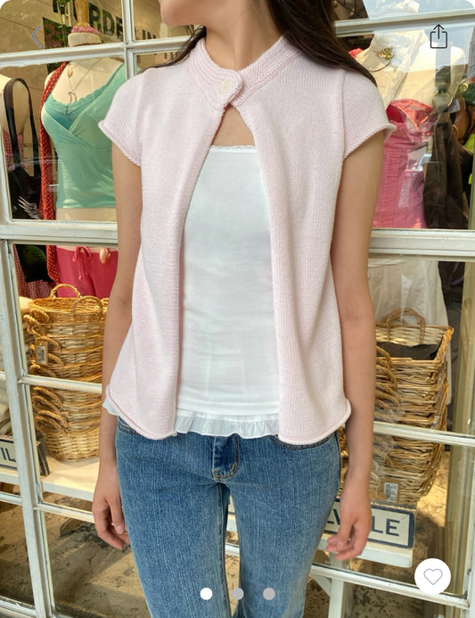 BRANDY MELVILLE Blair Top  -PINK