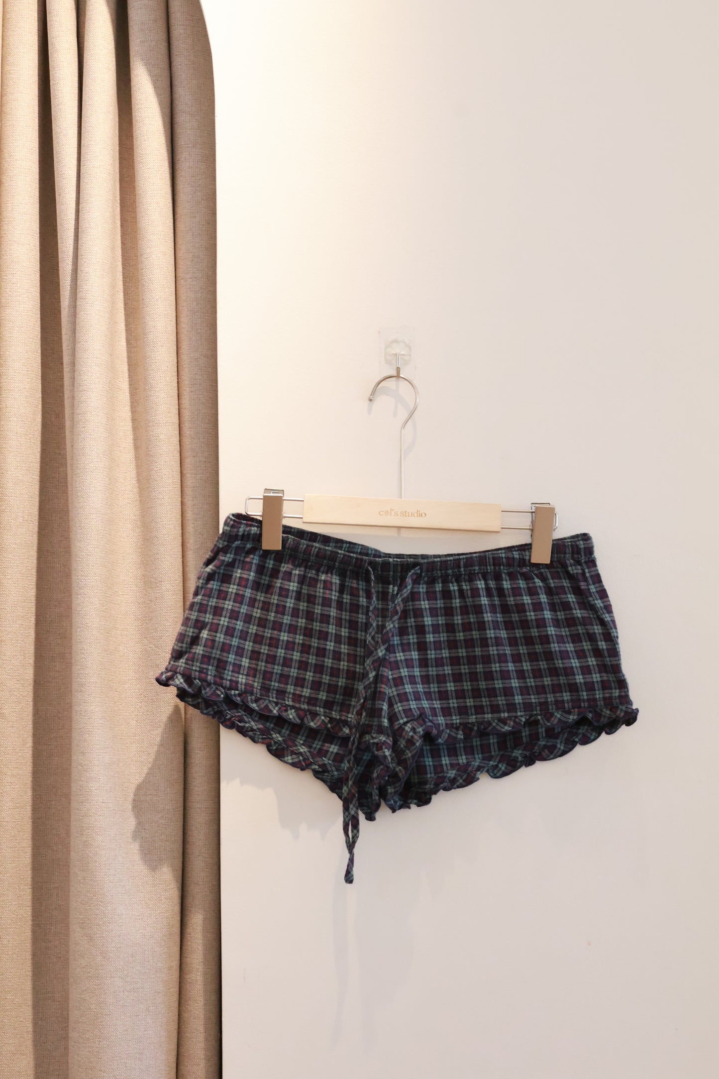 BRANDY Poppy Plaid Shorts