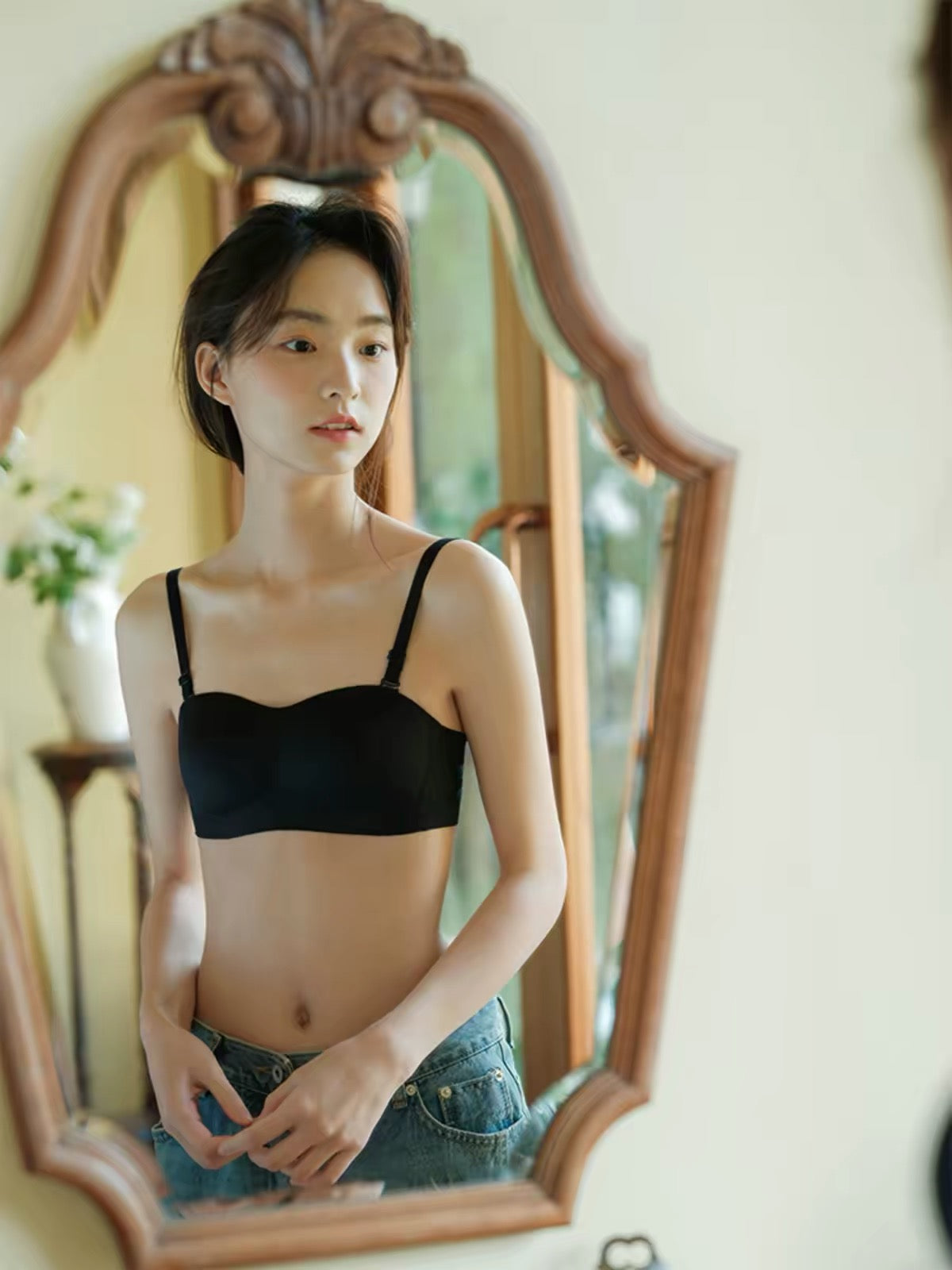 Strapless Anti-Slip Bandeau Bra