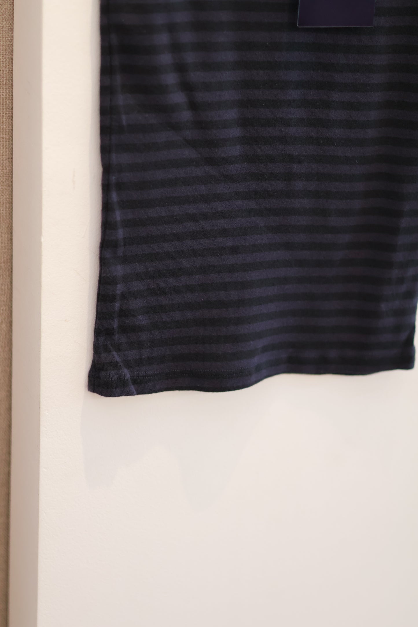 BRANDY Skylar Striped Tank - Navy