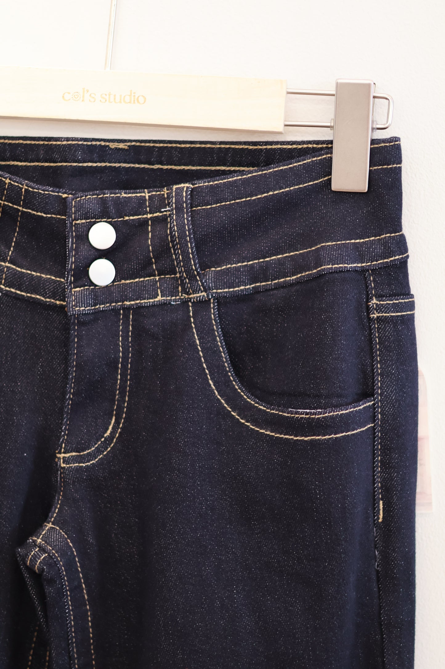 Dark Navy Low Waist Jeans