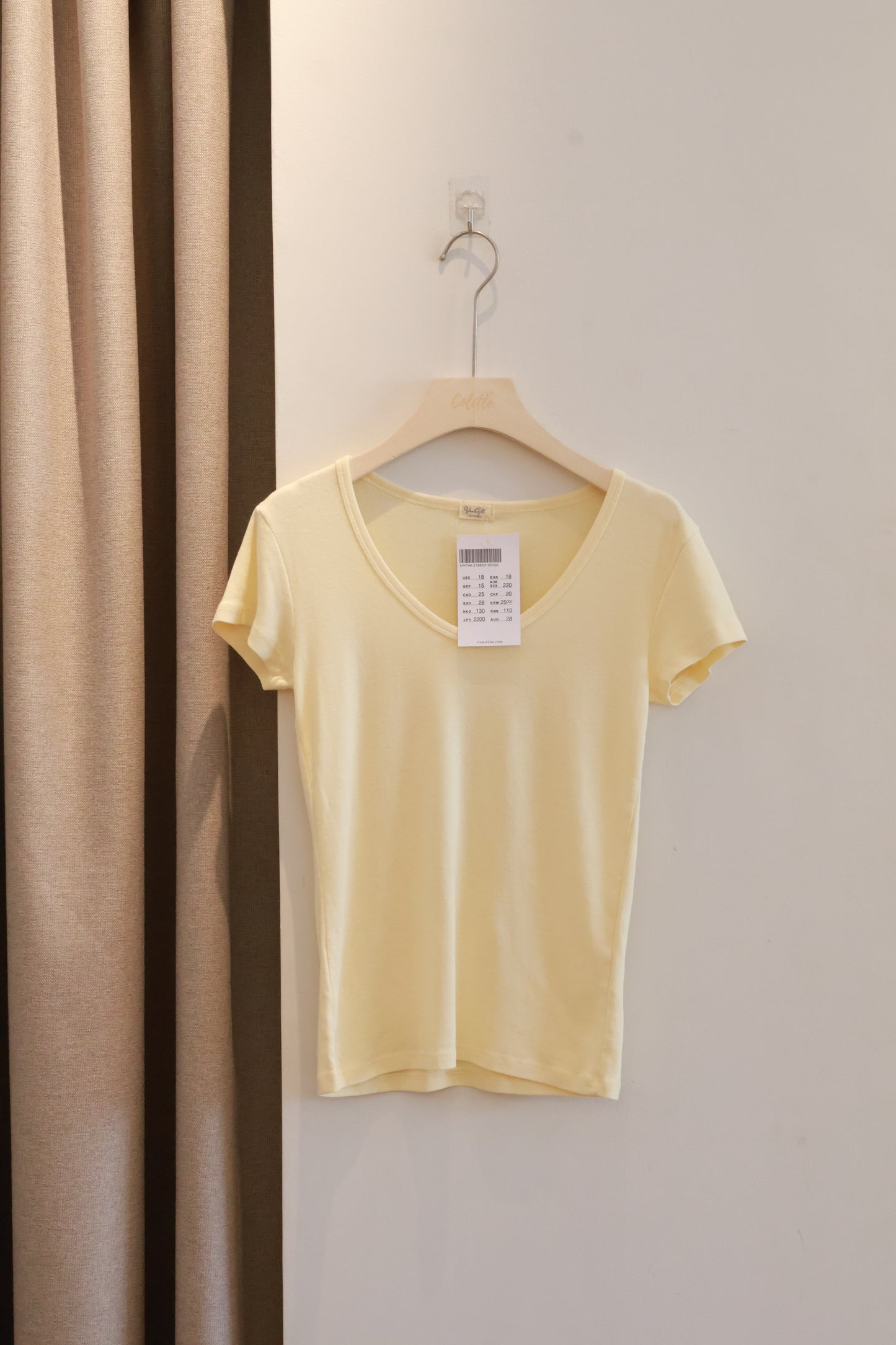 BRANDY Safiya Top  -YELLOW