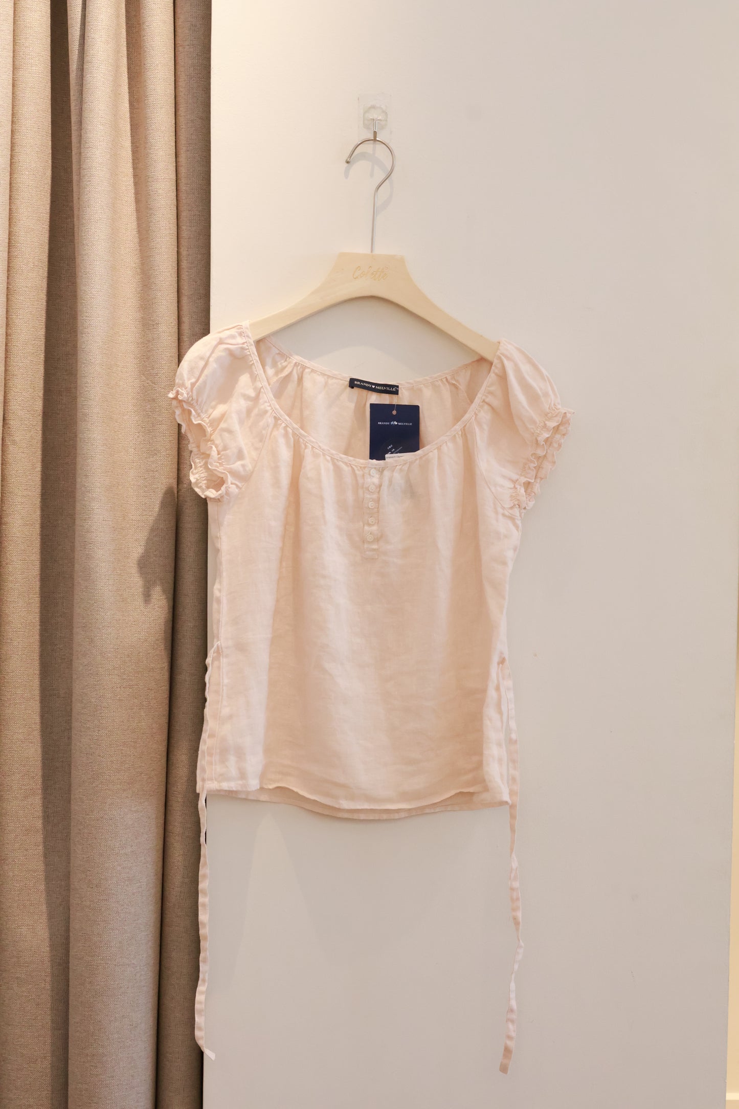 BRANDY Clarisse Top  -LIGHT PINK