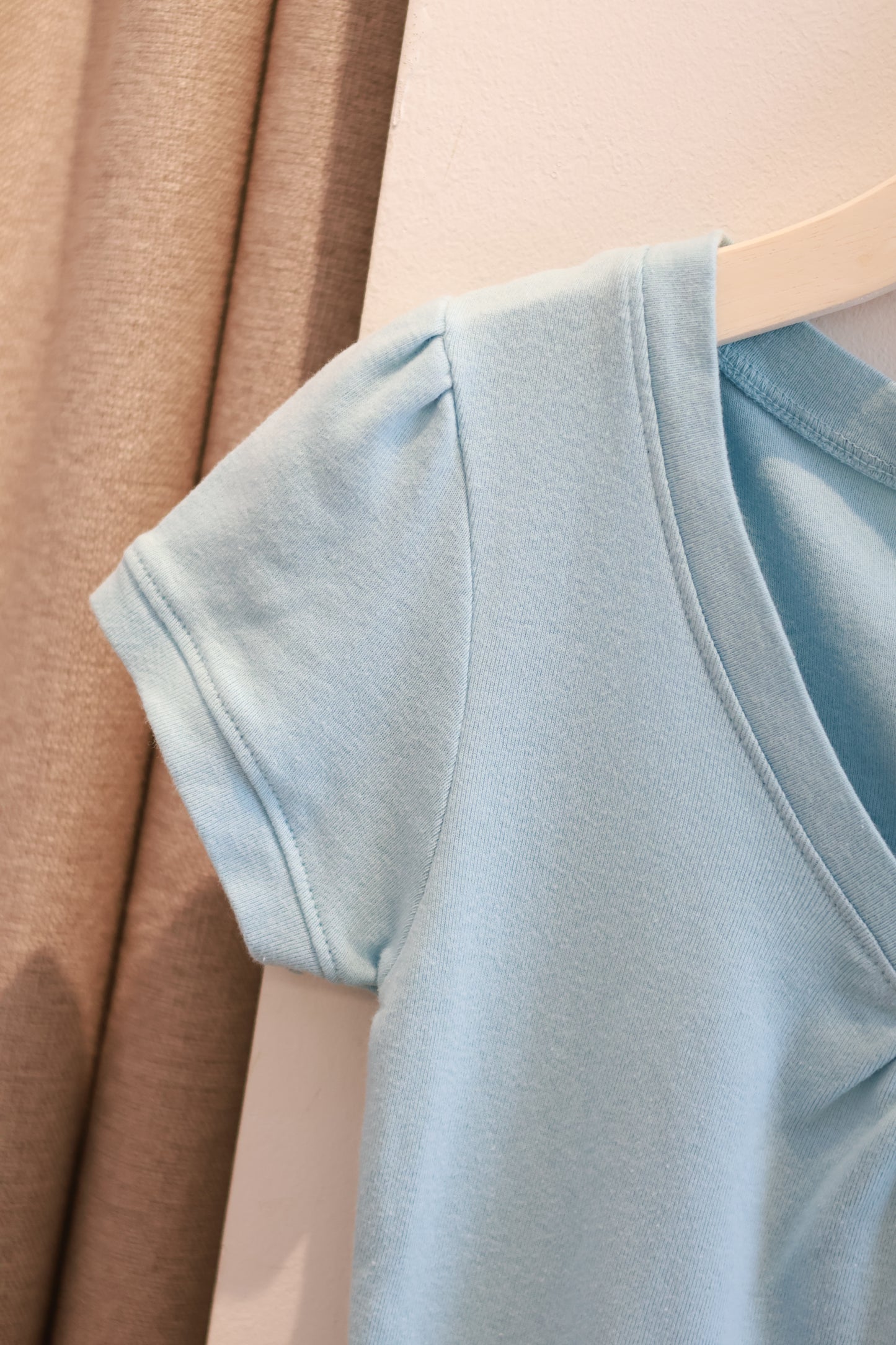 BRANDY Safiya Top - Light Blue