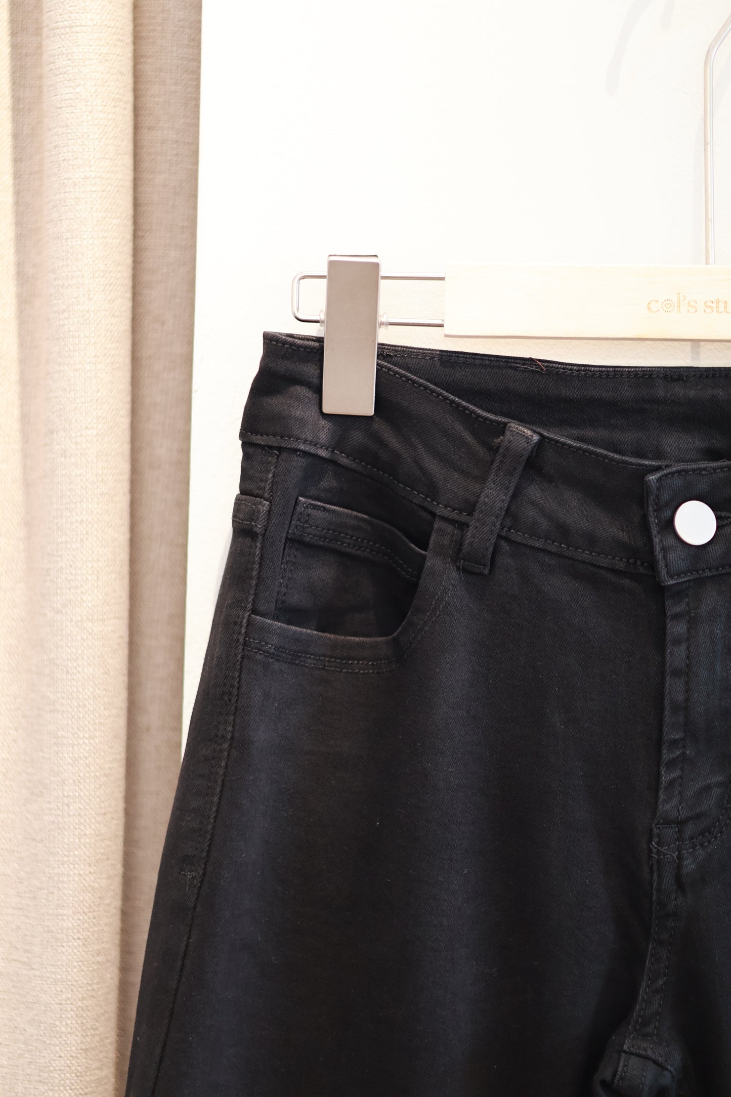 Black Flare Jeans