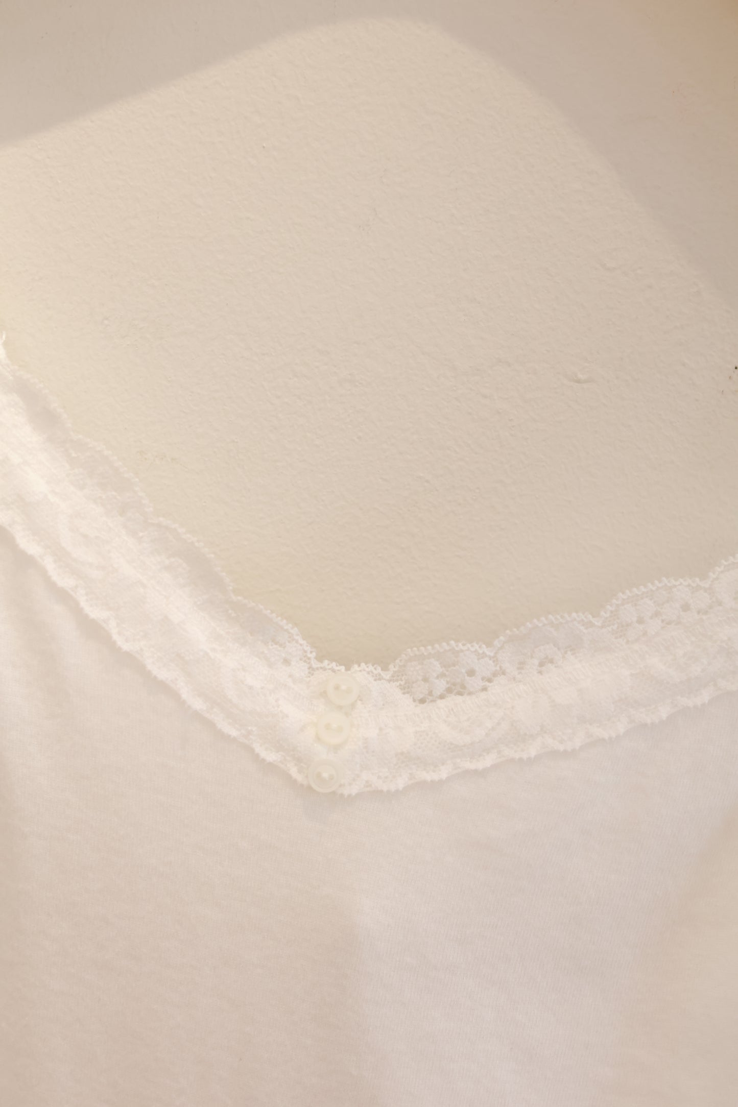 brandy Arden Lace Tank- White