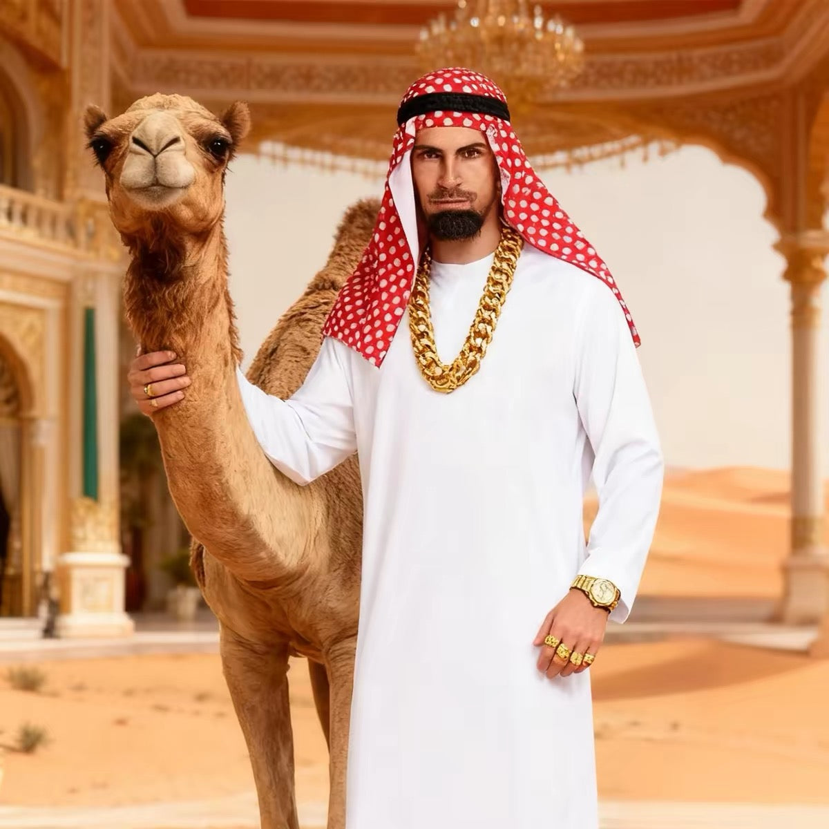 White Arab Costume