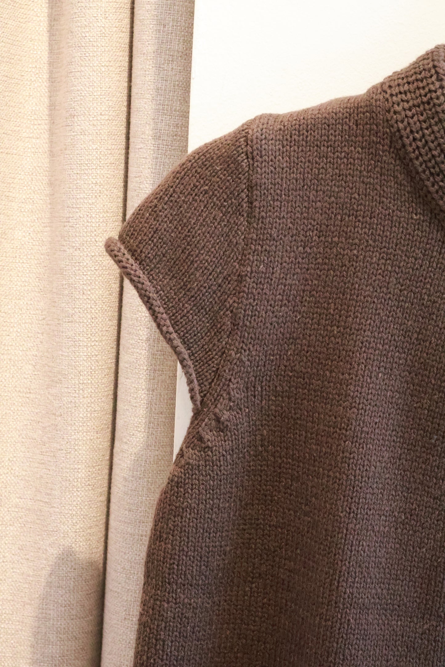 BRANDY Blair Top  -DARK BROWN