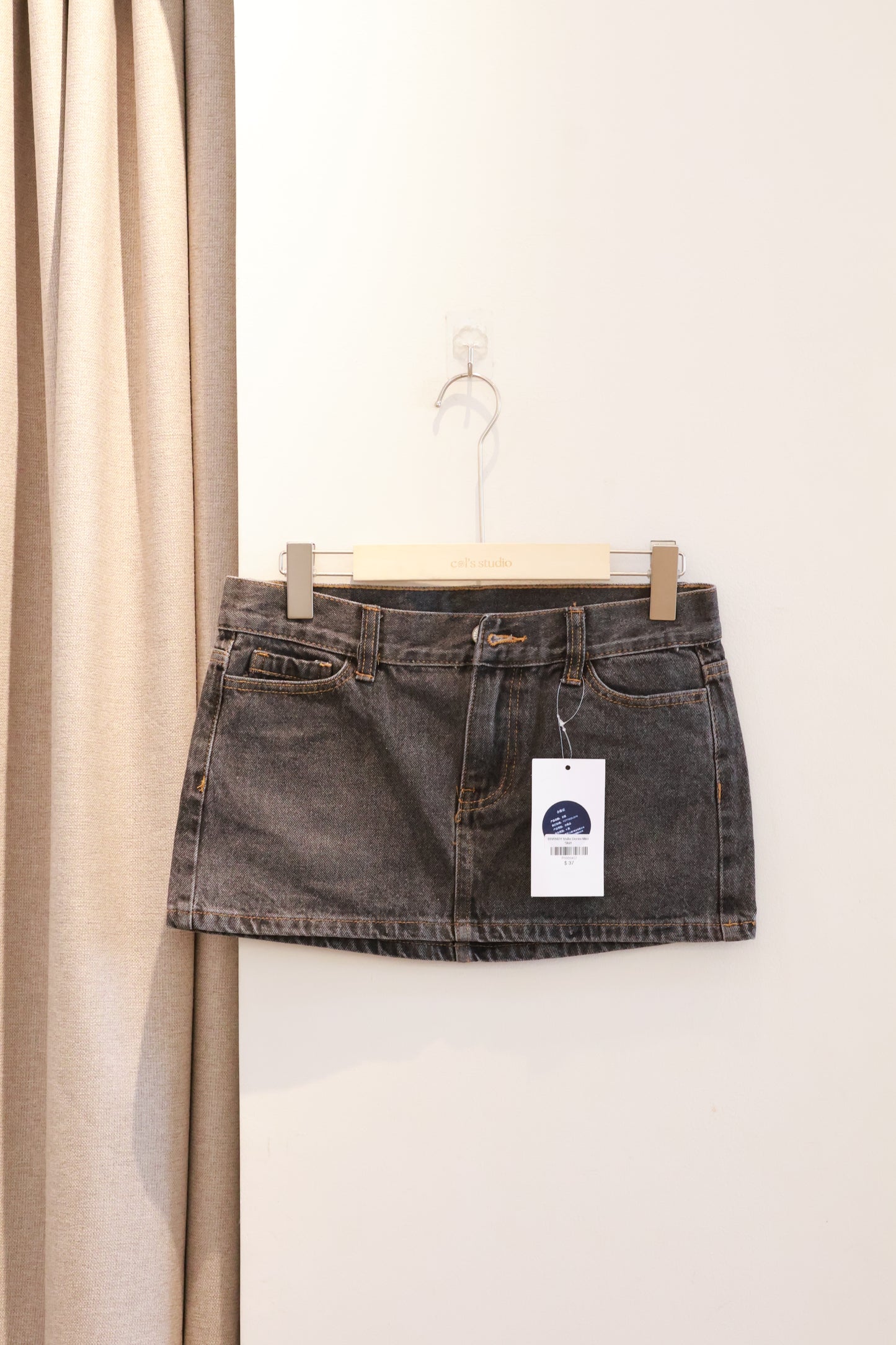 BRANDY Malia Denim Mini Skirt