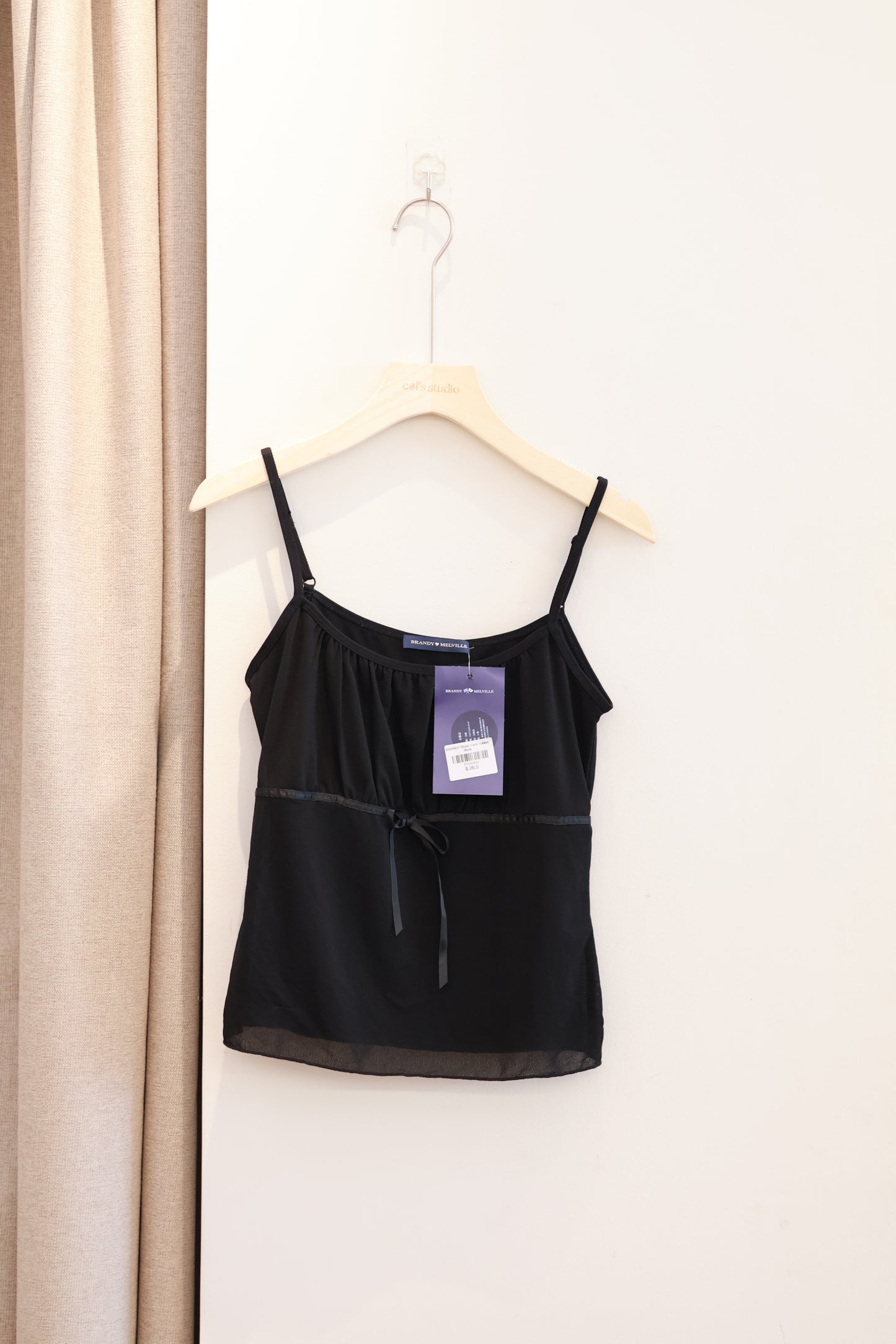 BRANDY Skylar Tank- BLACK