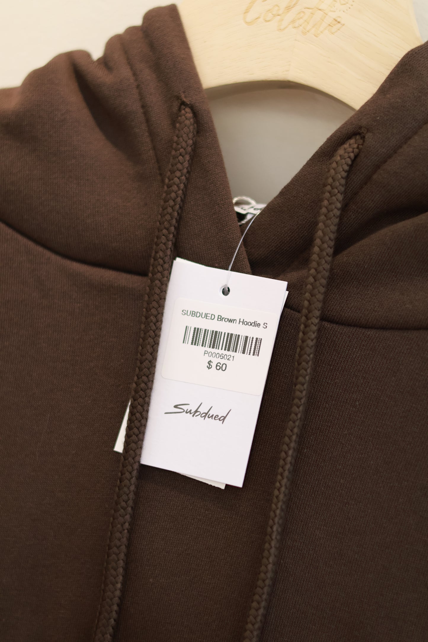 SUBDUED Brown Hoodie