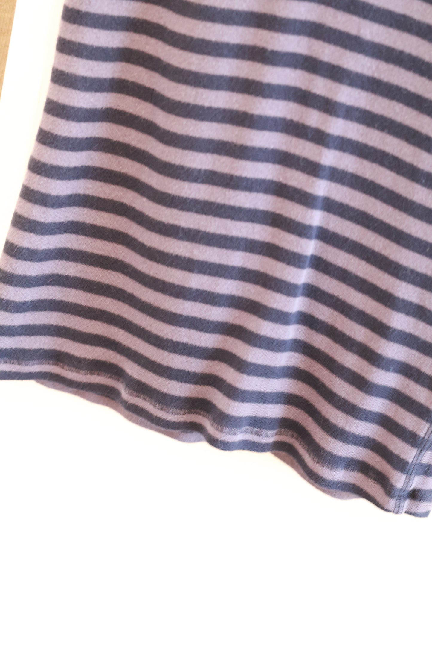 BRANDY SAFIYA Striped Top- NAVY
