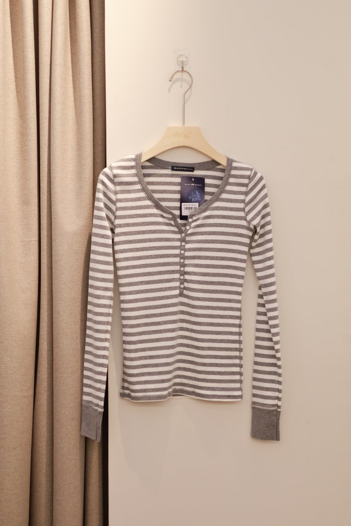 BRANDY Zelly Striped Top