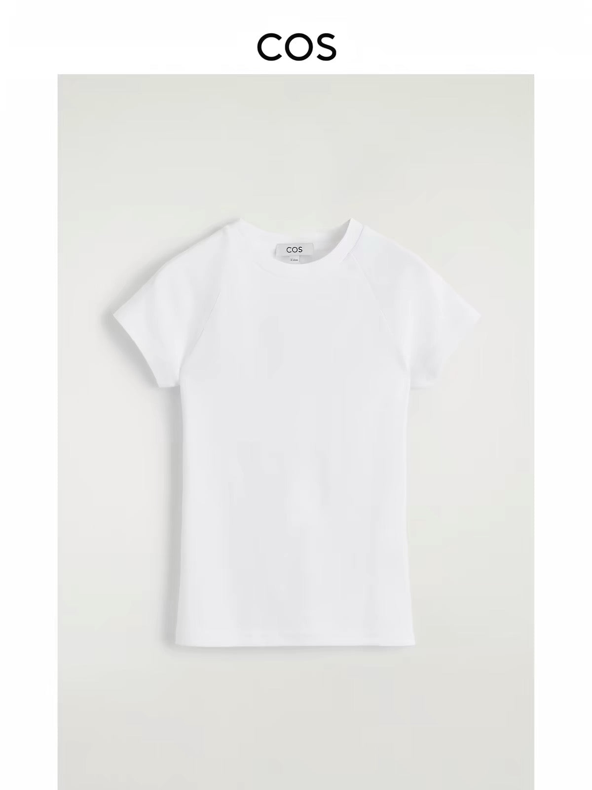 COS Fitted Cotton T-Shirt