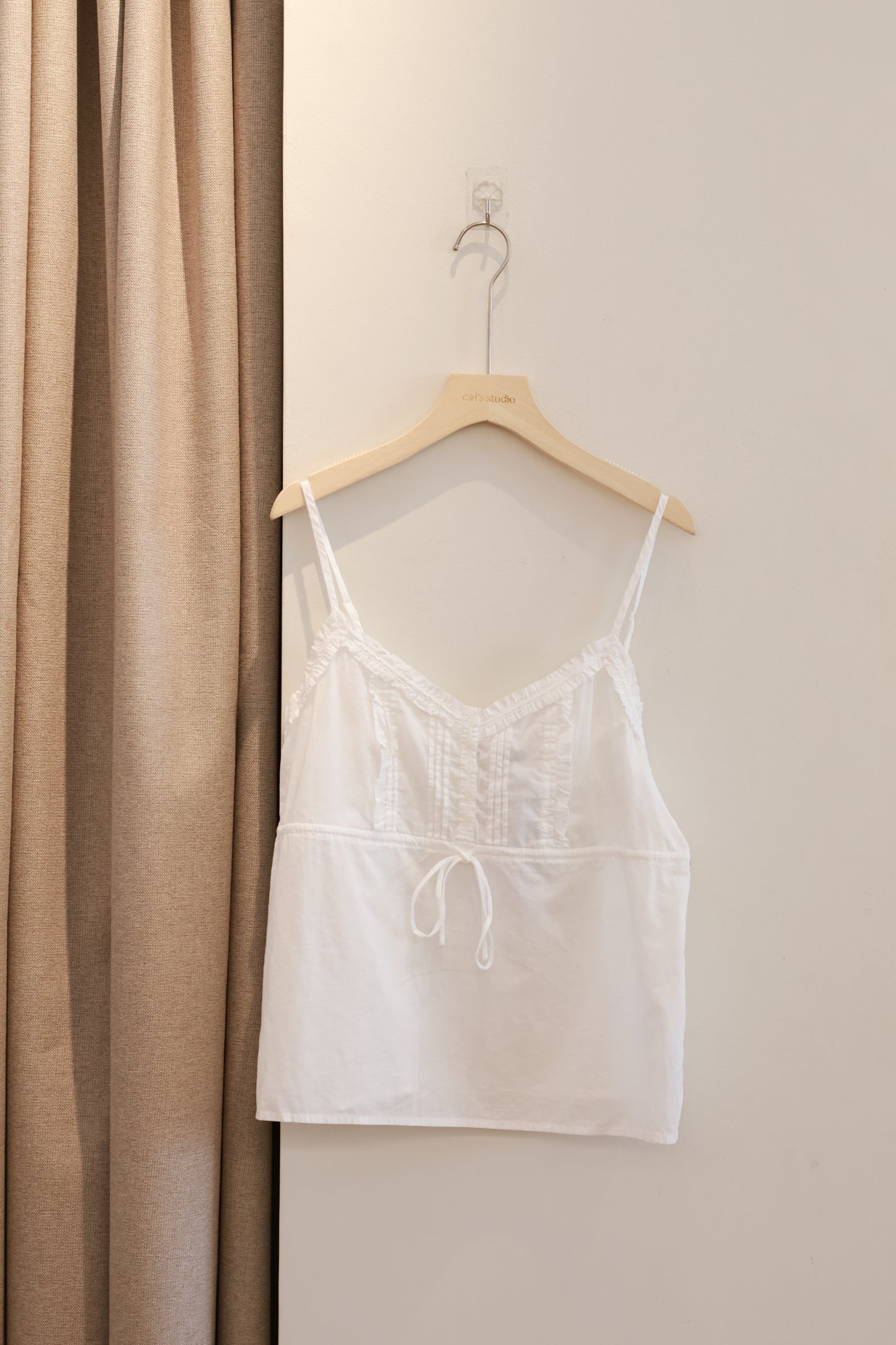 BRANDY Maeve Top- white