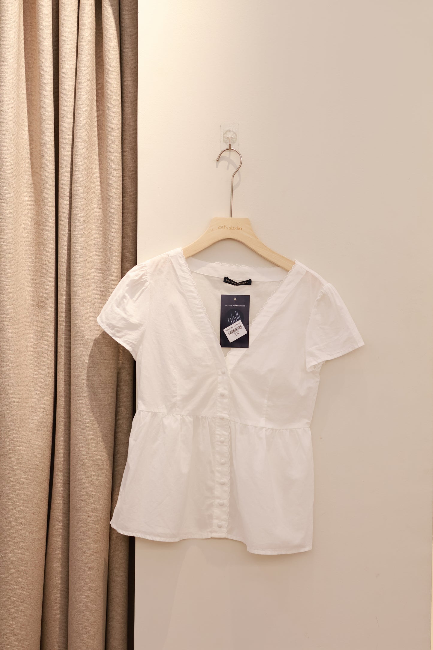 BRANDY Blair Top- WHITE