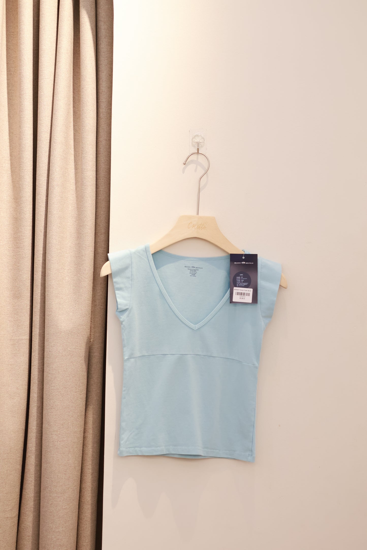 BRANDY Amara Tank - Light Blue