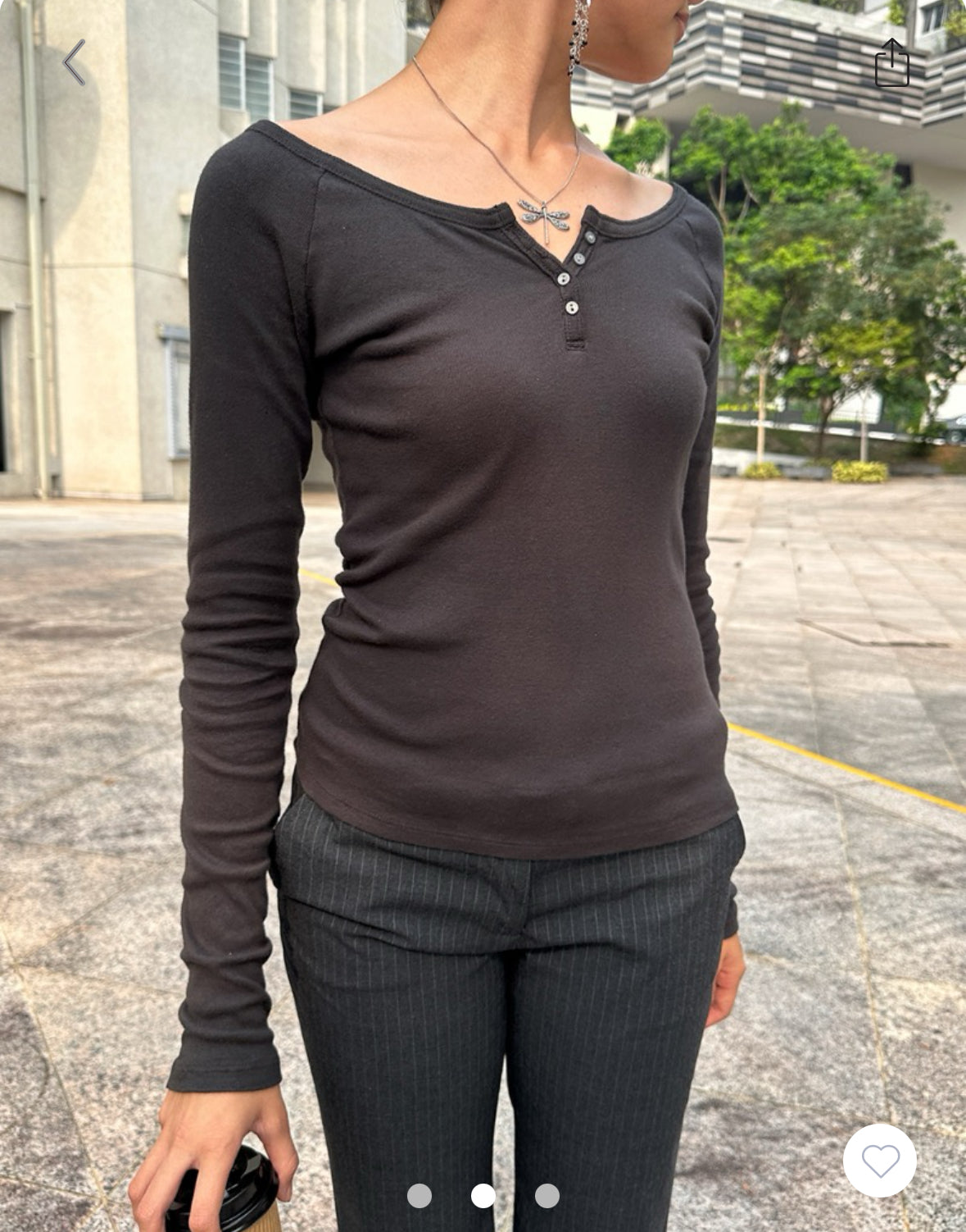BRANDY Zelly Top- Dark Brown